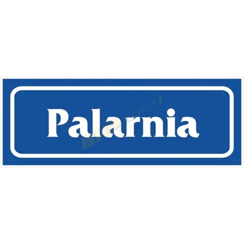 Naklejka do wiat palarni