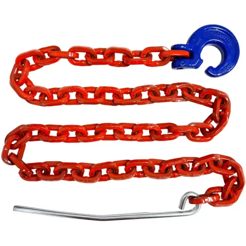 Łańcuch zrywkowy 8mm, 2m, klasa 80 (45kN) kpl