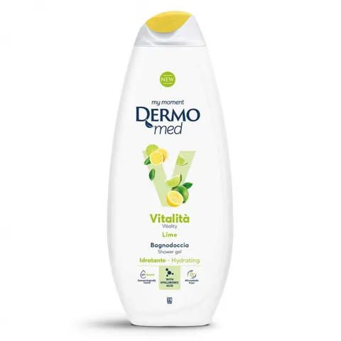DERMOMED Żel pod prysznic LIMONKA, 750 ml