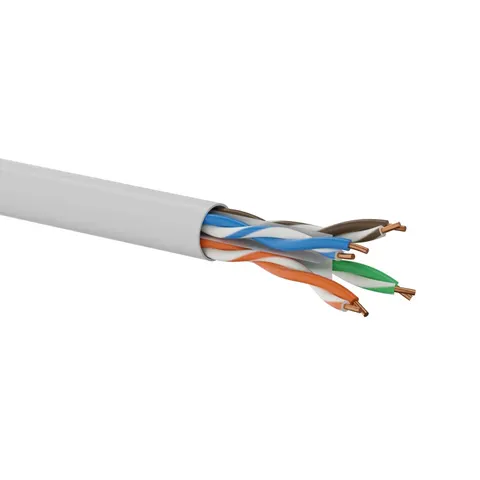 U/UTP kabel kat.6A LSOH 4x2x23AWG ALANTEC wewnętrzny B2CA 25 lat gwarancji, certyfikat jakości - INTERTEK (USA); 500MB