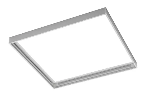 G-TECH Rama do montażu natynkowego paneli LED 60x60cm, bez śrub, biały
