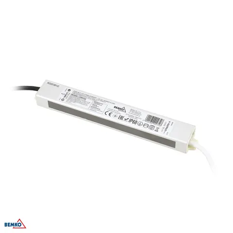 ZASILACZ ELEKTRONICZNY LED HERMETYCZNY IP68 12V 30W; B42-LDW030, BEMKO