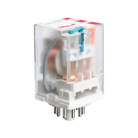 Przekaźnik przemysłowy 3P 10A 40V DC AgNi, R15-2013-23-1040-WT; 855313, RELPOL