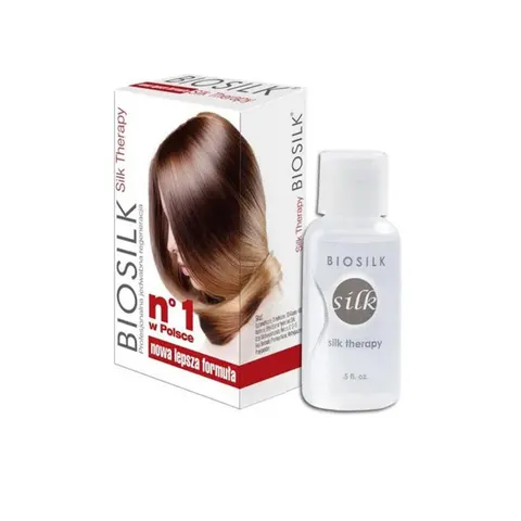 BIOSILK Silk Therapy Jedwab do włosów zniszczonych 15ml
