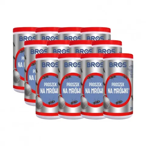 BROS Proszek na mrówki, 250 g pakiet 12 szt