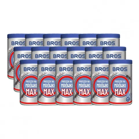 BROS Proszek na mrówki MAX, 100 g pakiet 18 szt