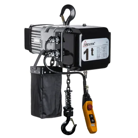DELTA Elektryczny wciągnik łańcuchowy DMS 230V, 1 tona