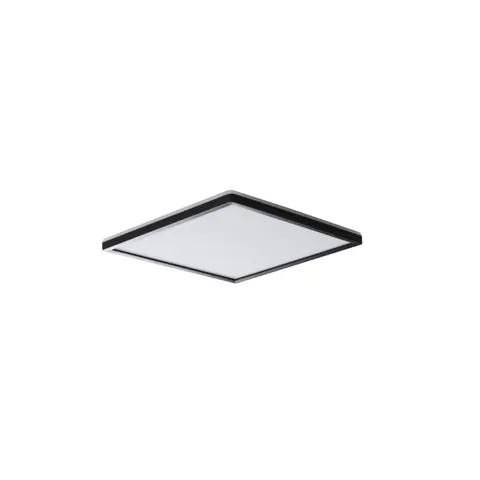 AZPO LED 12,3W-NW-L-B oprawa IP54, plafoniera LED 12,3W 1130lm 4000K kwadrat, czarna