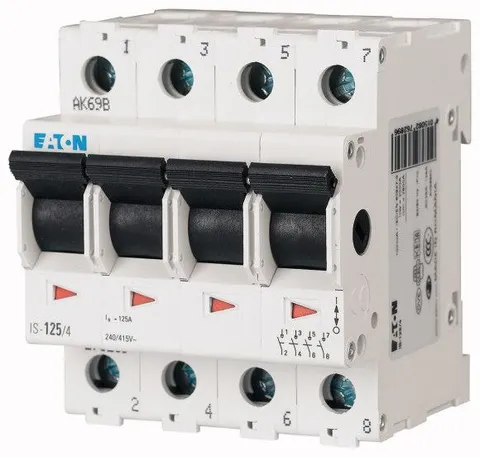 Rozłącznik izolacyjny modułowy 0-1 80A 4PI, S-80/4; 276281, EATON ELECTRIC