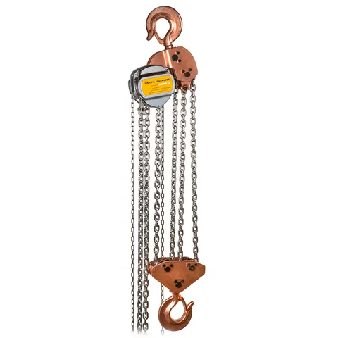 Wciągarka ręczna łańcuchowa iskroodporna DELTA SPARKLESS Strefa ATEX 1 - 10T