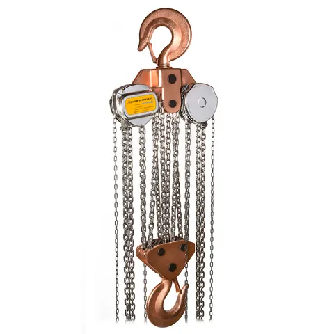 Wciągarka ręczna łańcuchowa iskroodporna DELTA SPARKLESS Strefa ATEX 1 - 20T