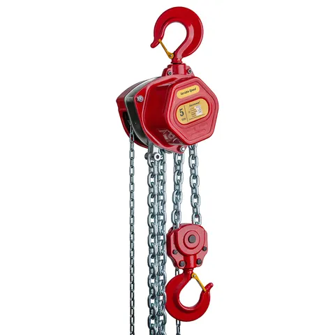 Wciągarka ręczna łańcuchowa Premium DELTA RED High Speed 5T