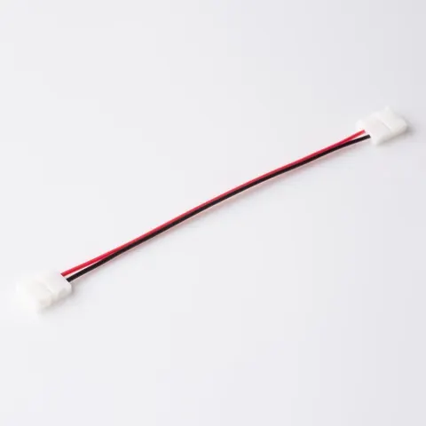 Złączka LED MONO 8mm dwustronna z przewodem