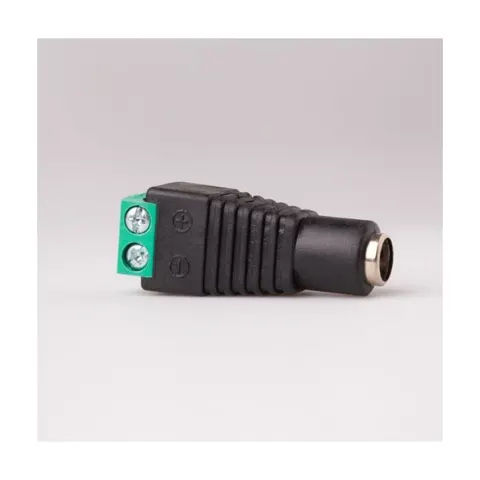Gniazdo DC 5.5/2.1 z szybkozłączem dotaśm LED mono
