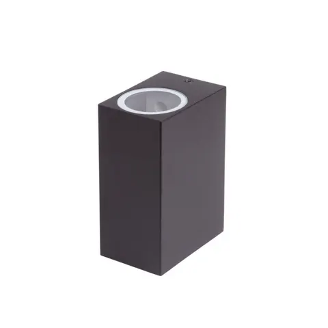 Oprawa elewacyjna OE-7 2xGU10 IP44 CZARNA