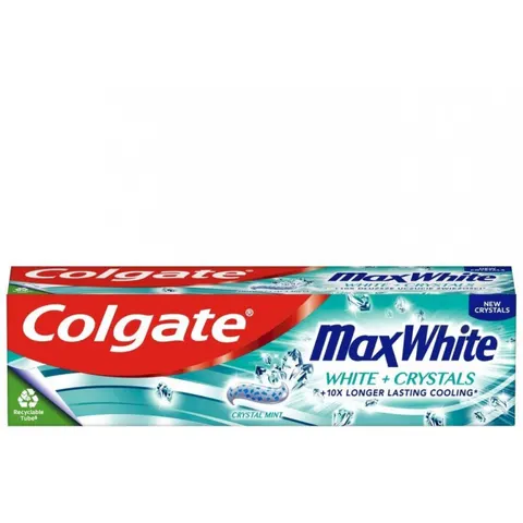 COLGATE MAX WHITE Pasta do zębów WHITE+CRYSTALS, 75 ml