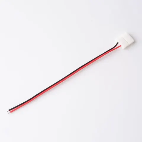 Złączka LED MONO 10mm jednostronna z przewodem