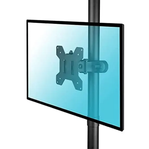 LCD-100BK - Uchwyt do TV 13-30". Mocowany do rury. Techly.it