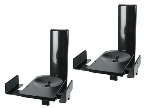 BT77 - Dwa uchwyty ścienne do głośników, max. 25 kg. Czarne. B-Tech