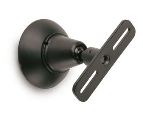 ROUND Black (1 sztuka) - Uchwyt ścienny do głośnika, max. 5 kg. Euromet