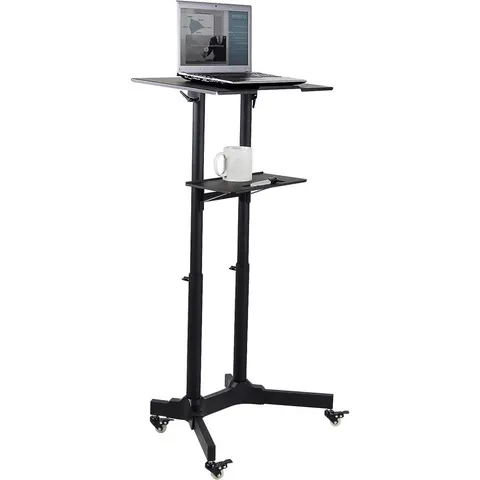 S10B - Stojak pod projektor lub laptopa. Reg. wysokość 103-125 cm. Art
