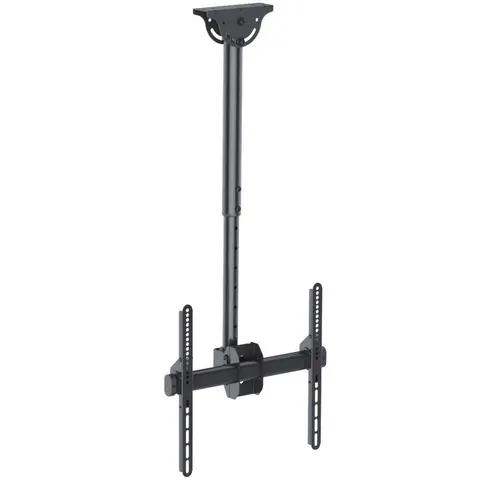 Techly CPLB-944S - Uchwyt sufitowy do TV 32-55". Regulacja dł. 53-91 cm