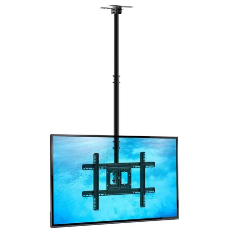 T1590 - Uchwyt sufitowy do TV 30-75" max. 68kg. Reg. długość 77-159cm