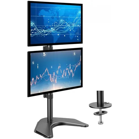 LCD-2520V - Stojak do 2 monitorów 13-27", o wadze do 2x10kg. Techly.it