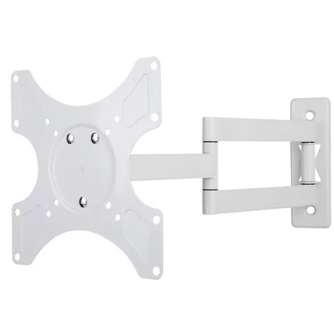 2903WH - Biały uchwyt do monitora 19-37". Ramię dł. 45 cm. Techly.it