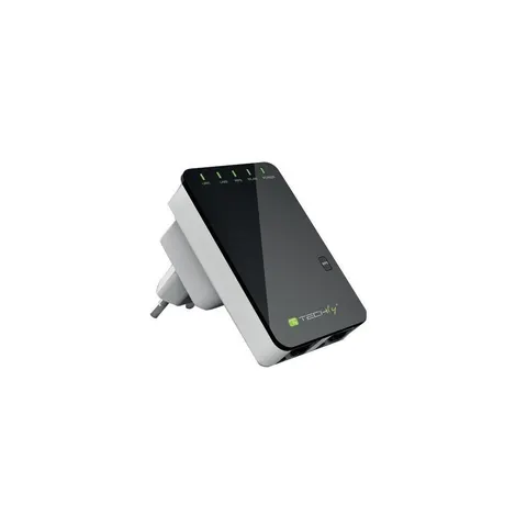 WL-REPEATER2 - WIRELESS ROUTER / EXTENDER / REPEATER 300N WALL-PLUG. Techly