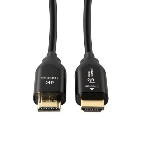HDM1919-V2.0OP - Kabel High Speed HDMI 2.0, 4K60Hz, AOC, 15m. MicroConnect
