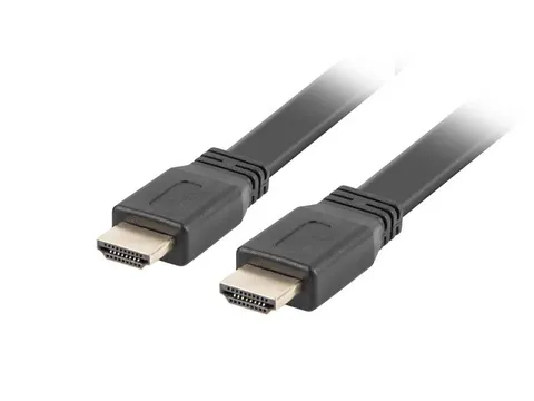 21CU - Kabel HDMI 2. High Speed, 4K@60Hz, dł 1.8m, FLAT. Lanberg
