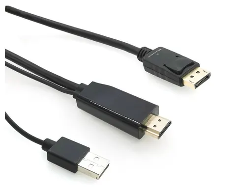 Kabel kierunkowy 4K, konwerter HDMI na DisplayPort, dł. 1 m. MicroConnect
