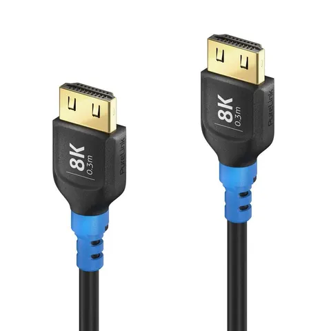 H100 - Kabel HDMI 2.1 Ultra High Speed 8K@60Hz, dł. 30 cm. PureLink