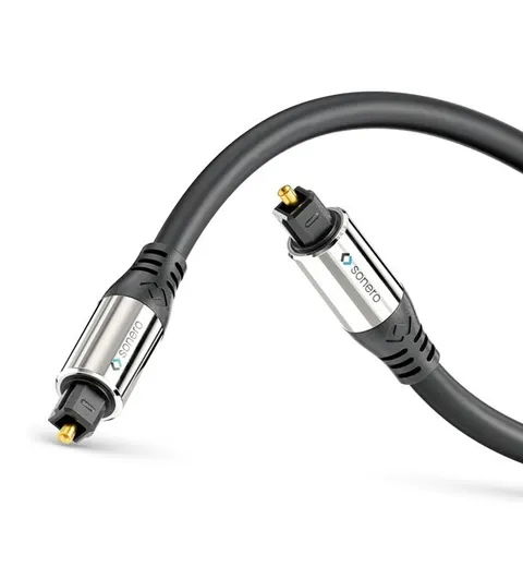 SOC100 - Kabel Premium Audio optyczny (Toslink), długości 2 metry. Sonero