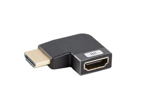 HDMI90L - Przejściówka kątowa HDMI 90°. Lanberg