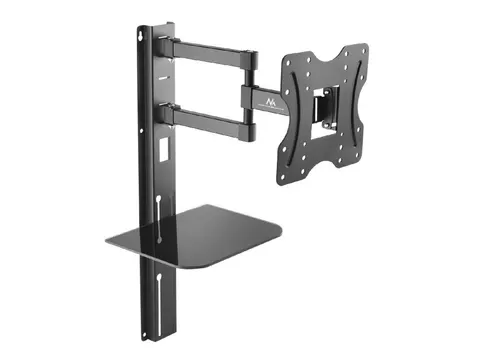 MAC 771 - Uchwyt ścienny do TV 23-42" z półką na sprzęt RTV. Max. 30 kg