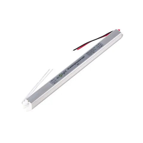 Zasilacz meblowy SLIM 48W 12V 4A IP20 283x18x18mm