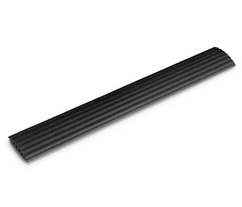 DEFENDER OFFICE - Podłogowa maskownica kabli, 86.5 cm. Czarna