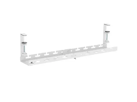 103W - Organizer kablowy pod biurkiem, max. 72cm. Biały. MaClean