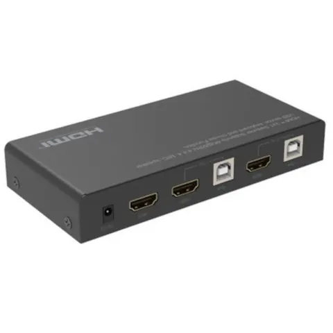 MC HDMIKVM0201 - Przełącznik HDMI KVM 4K@60Hz, 2x1 4:4:4, HDCP 2.2 i 1.4, 18Gbps, 3D