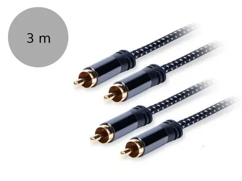 AQ XPA43030 - Kabel Premium 2x RCA (Cinch) Stereo, dł. 3m