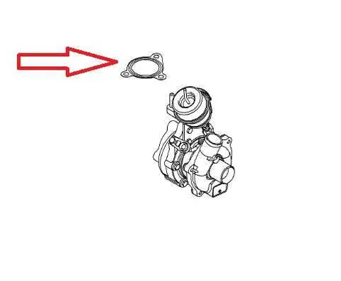Uszczelka turbosprężarki Opel