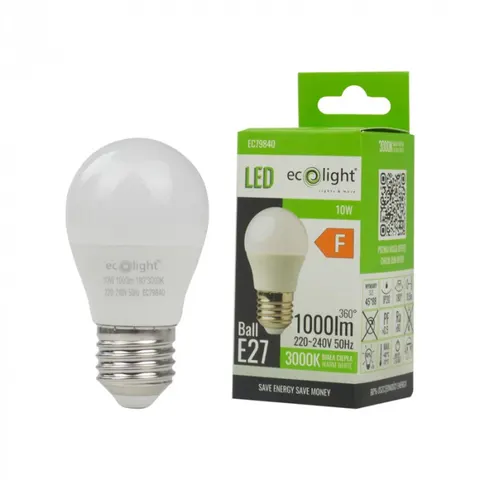 Żarówka LED GOLF BALL E27 10W 3000K 900lm