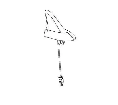 Antena dachowa Opel Astra J