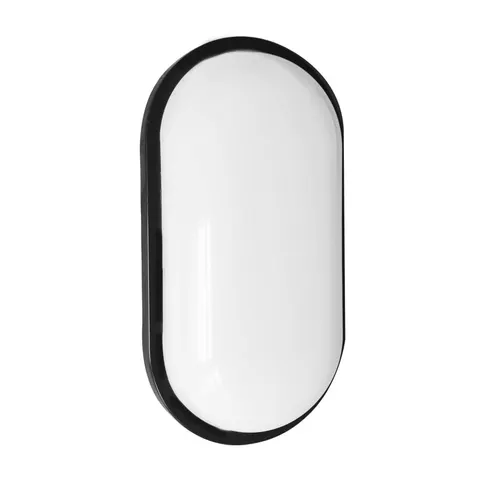 LED Torton 20W 4000K 1800lm IP65 OWAL CZARNY