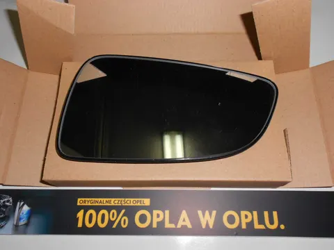 Szkło lusterka drzwi lewych Opel ASTRA H do 2009