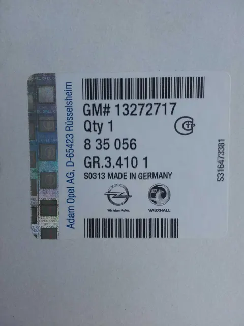 Filtr powietrza Opel Astra J,