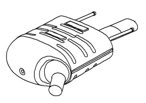 Tłumik końcowy Opel Insignia