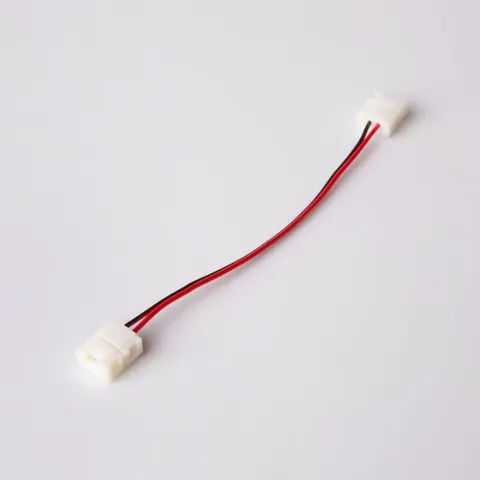 Złączka LED MONO 8mm dwustronna z przewodem IP63
